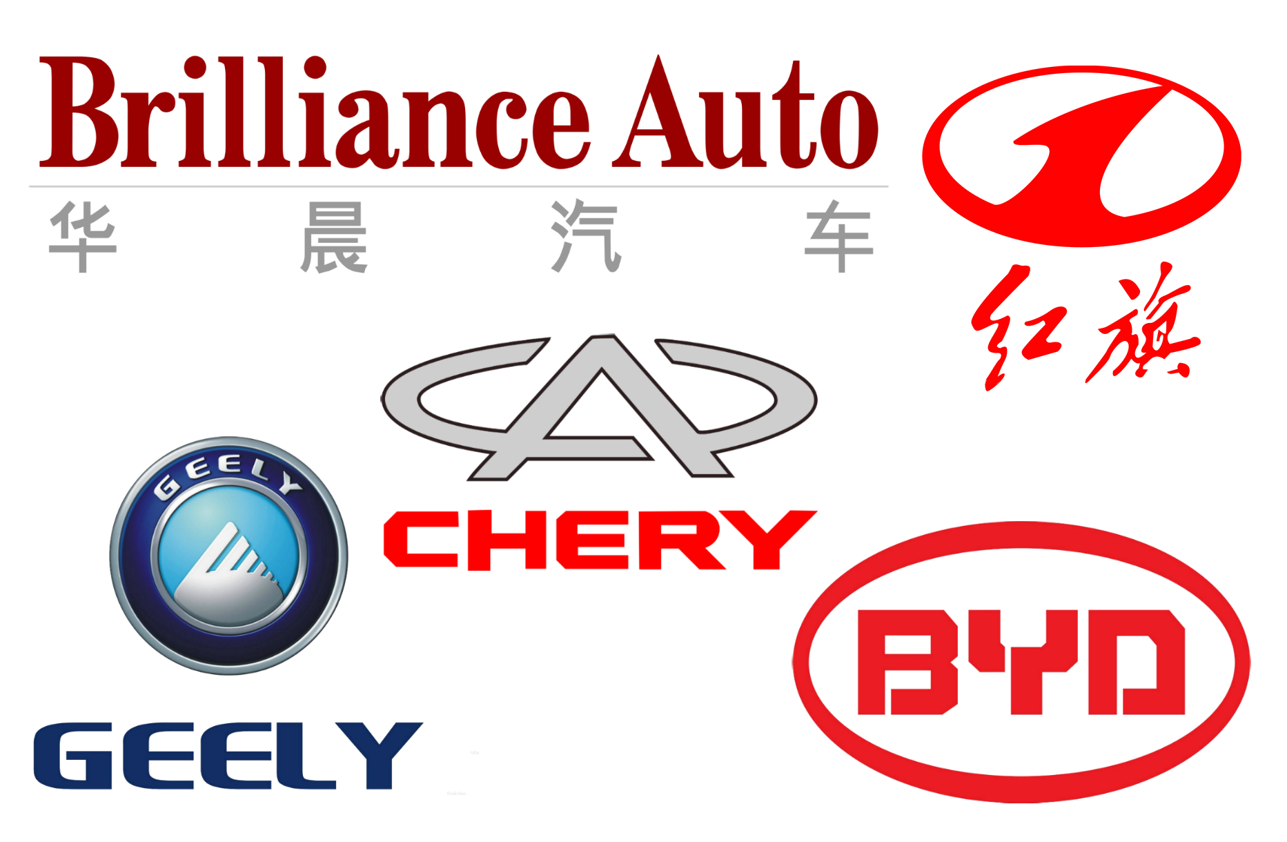 car manufacturer logos and names