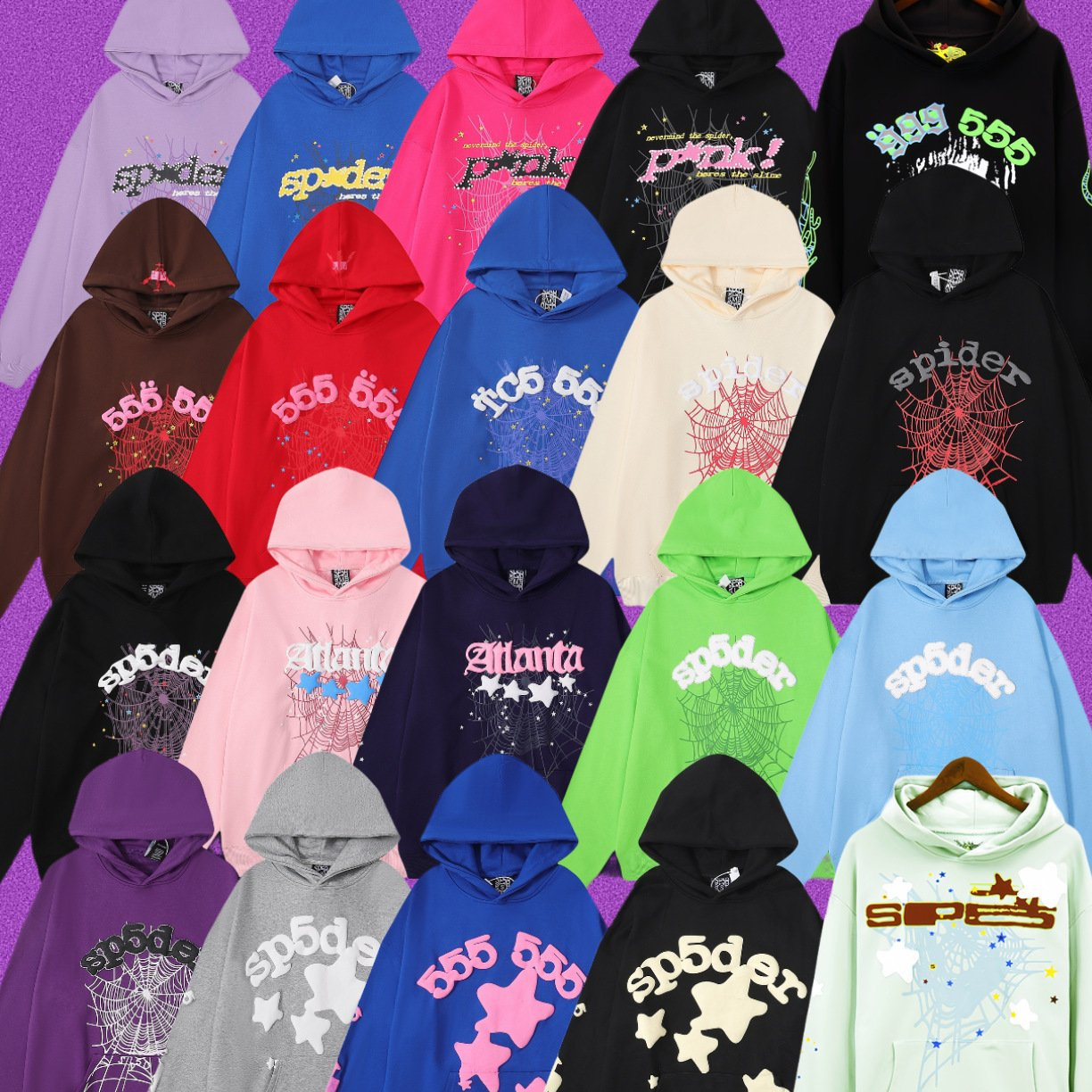 sp5der hoodie supplier