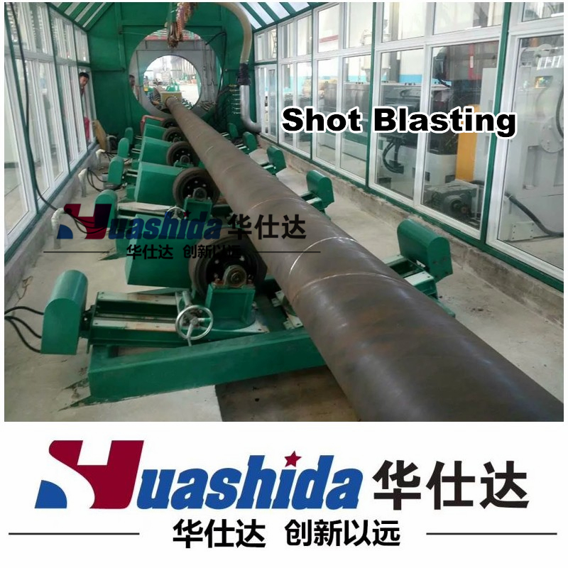 steel pipe pe coating machine supplier