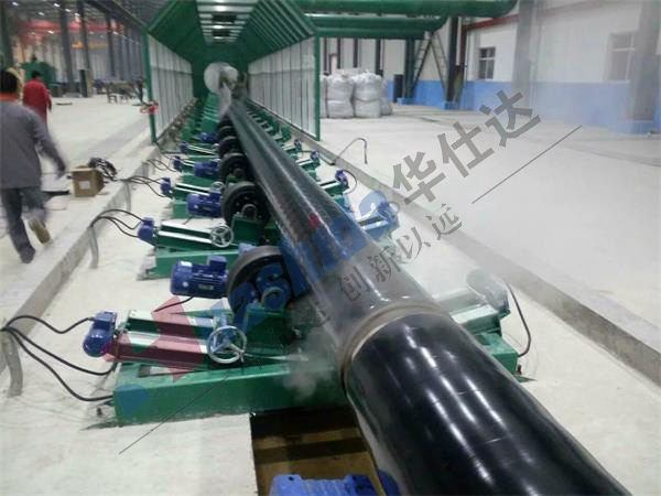 steel pipe pe coating machine supplier