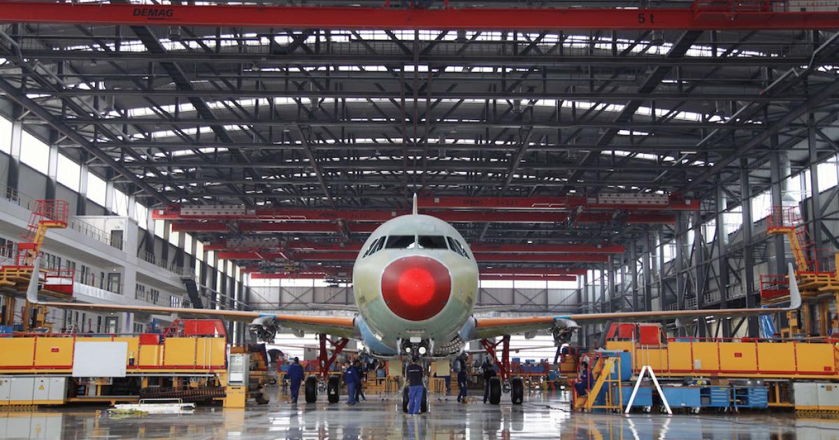 chinese airline manufacturer