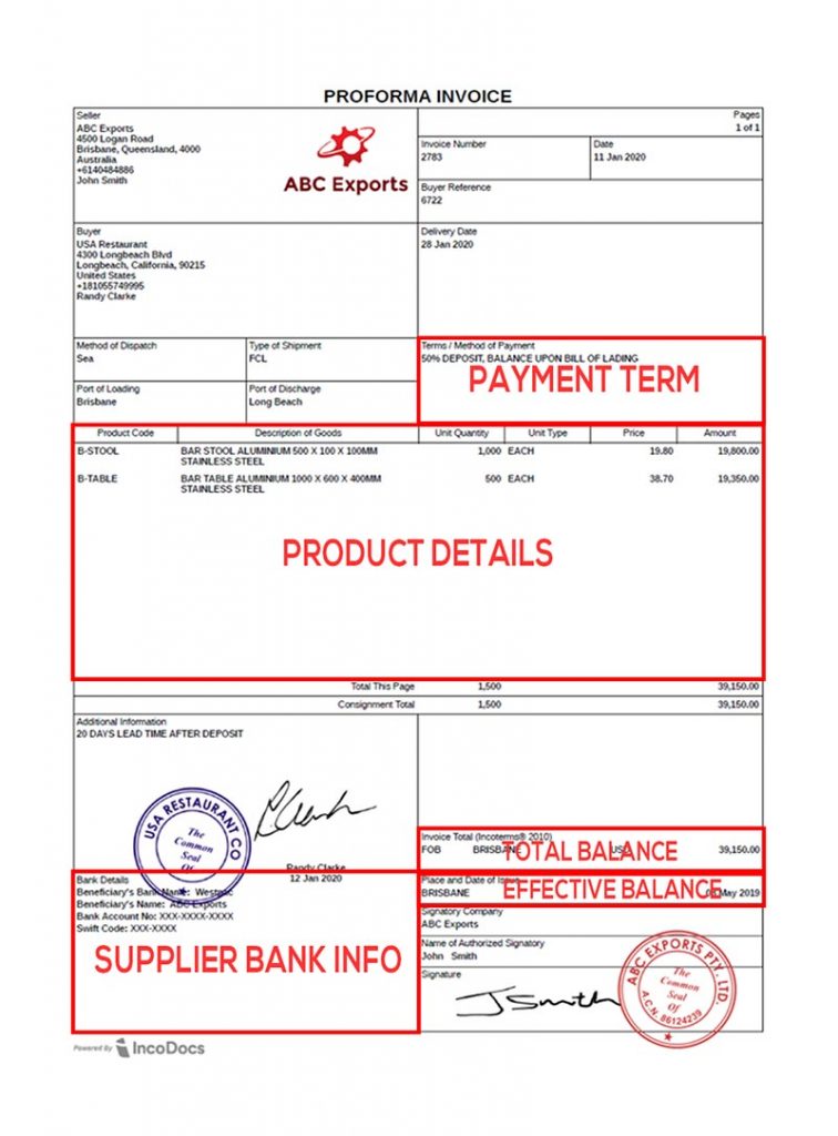 supplier payment
