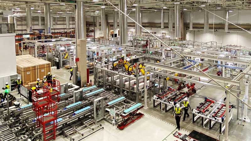 tesla battery supplier