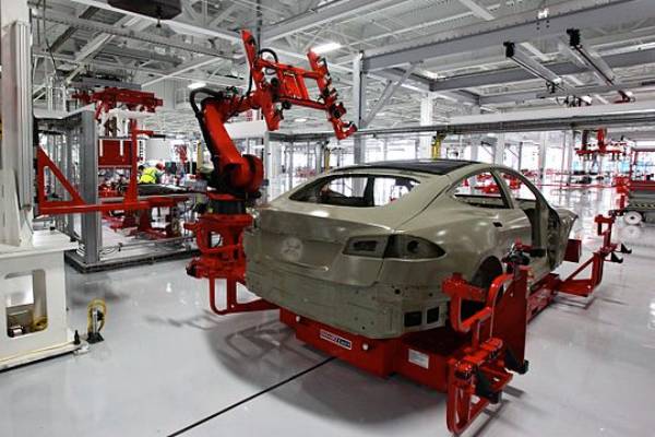 tesla motor supplier