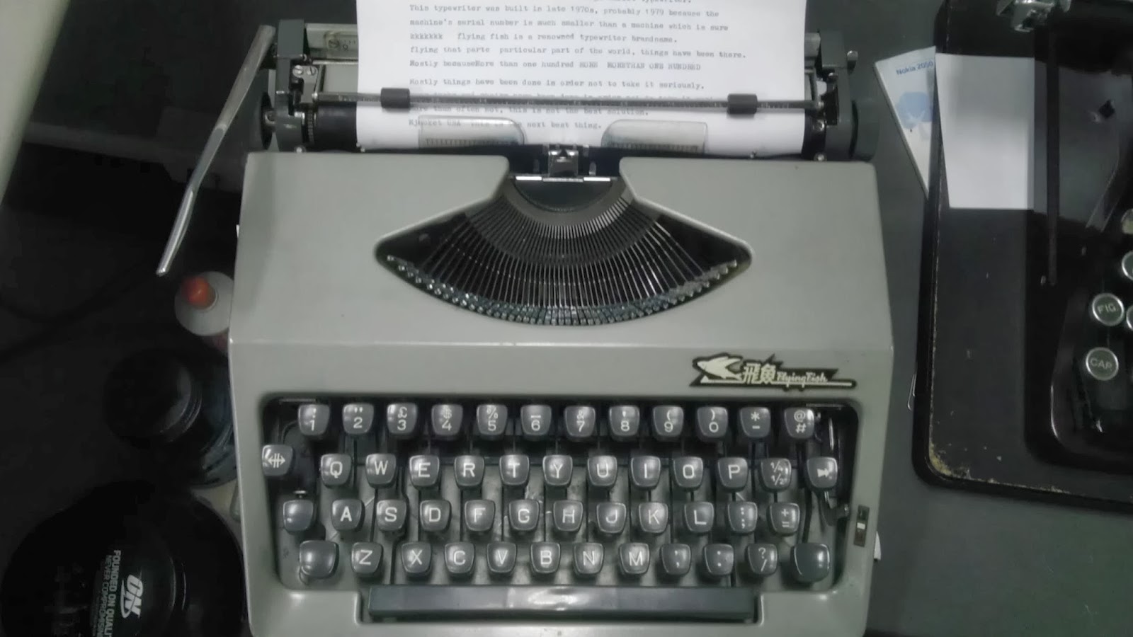 typewriter supplier