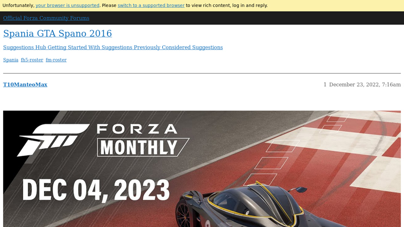 Spania GTA Spano 2016