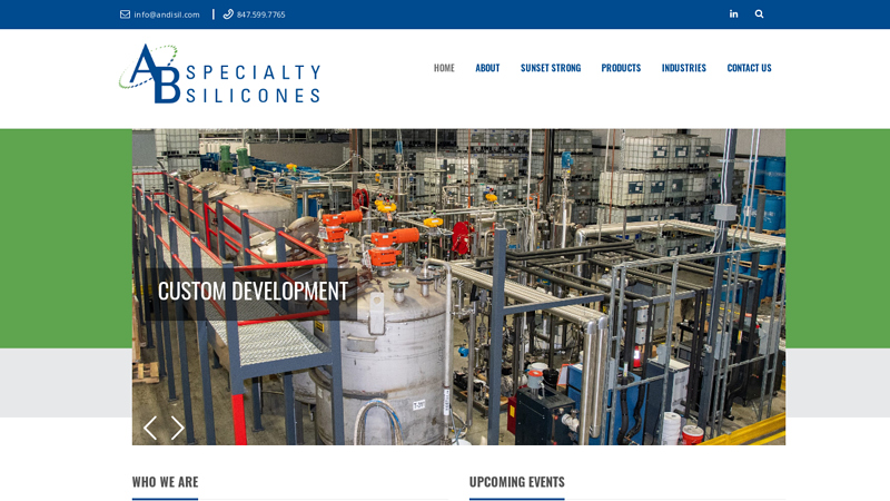 Specialty Silicone Raw Material Manufacturer and Distributor