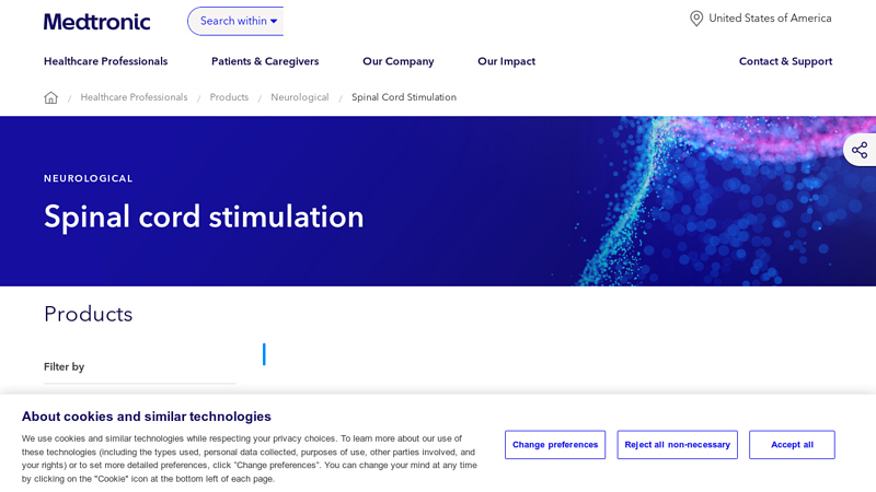 Spinal Cord Stimulation Products
