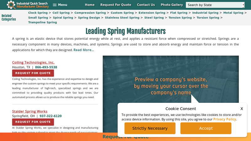 Spring Manufacturers