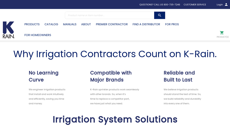 Sprinklers & Irrigation Systems