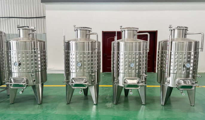 Illustrative example of stainless steel fermenter from Google Search