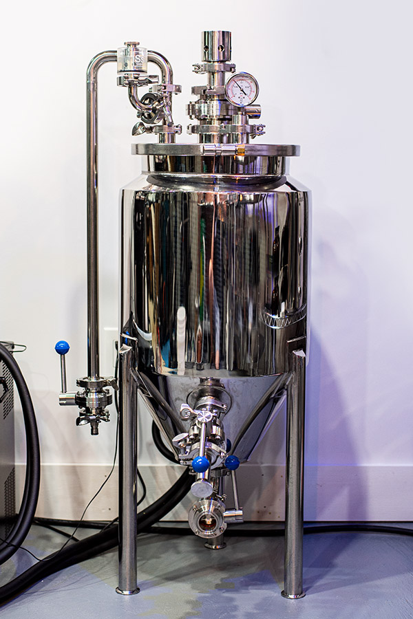 Illustrative example of stainless steel fermenter from Google Search
