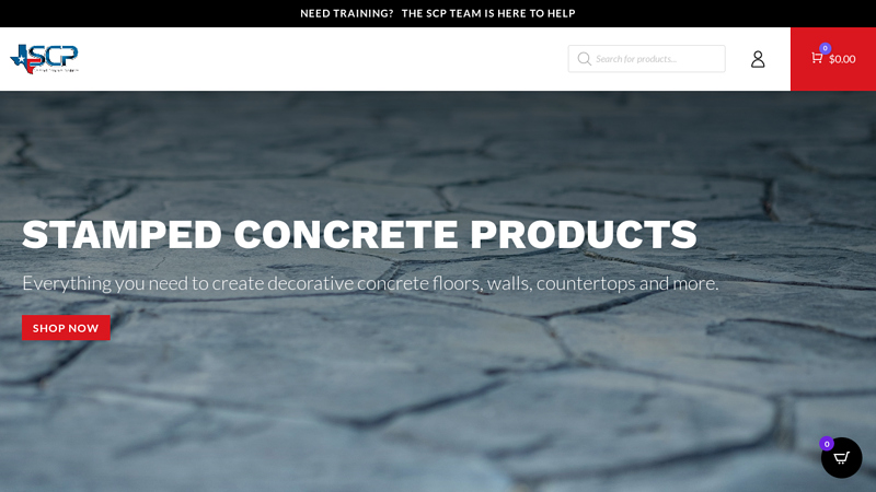 STAMPED CONCRETE PRODUCTS