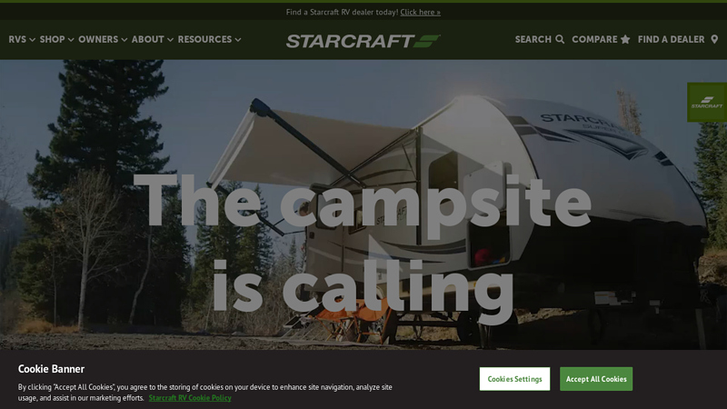 Starcraft RV: Travel Trailers & Fifth Wheels
