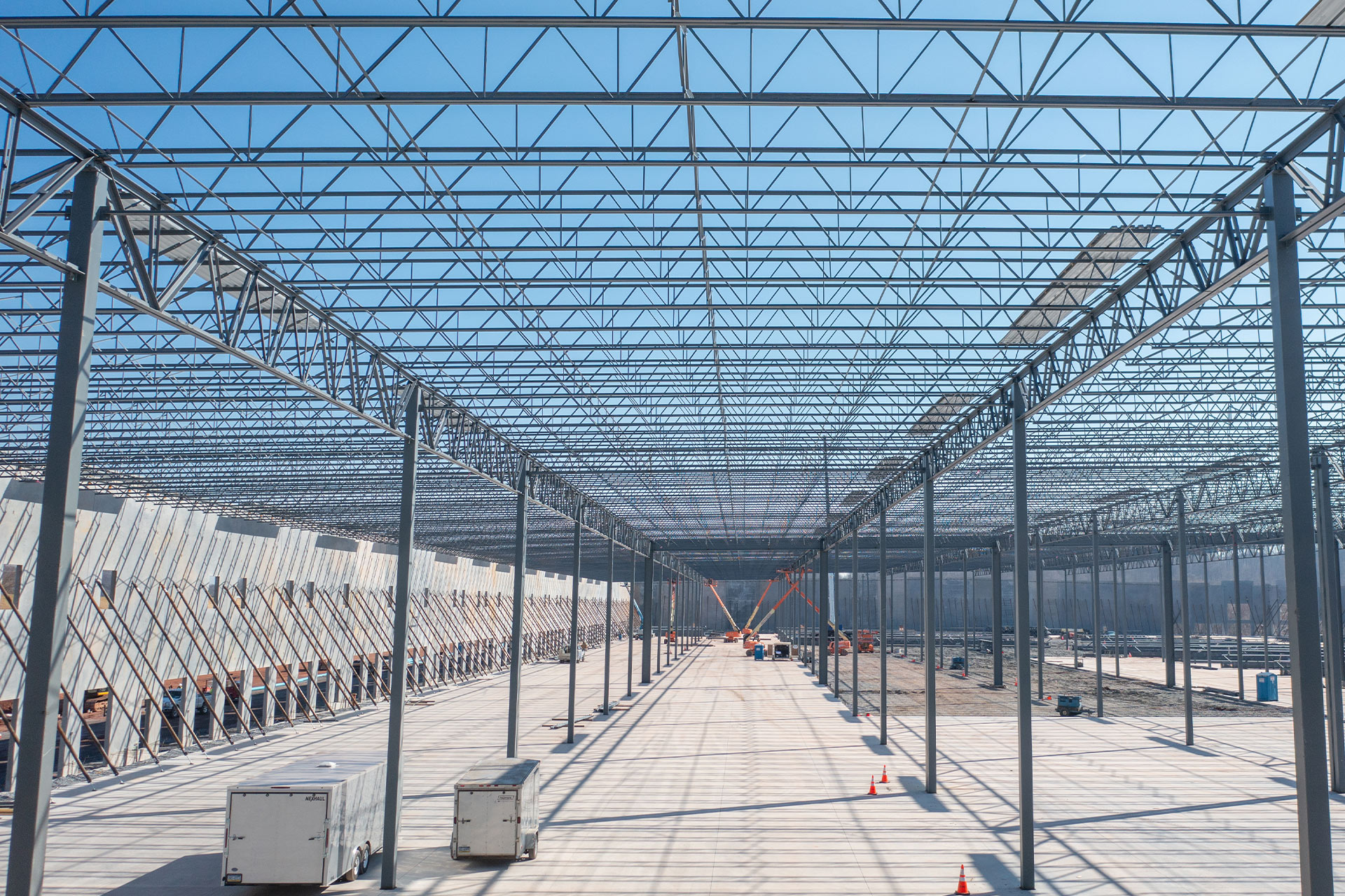 Steel Joist and Decking