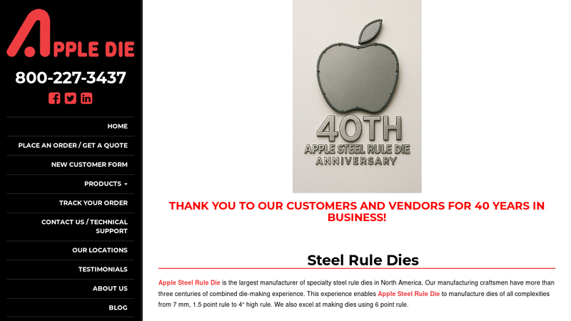 Steel Rule Dies