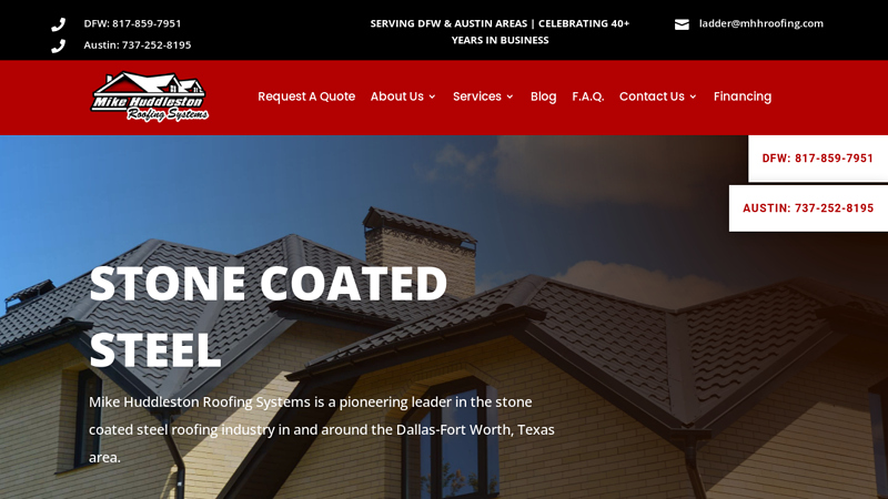 Stone Coated Steel Roofing in Austin and DFW, TX