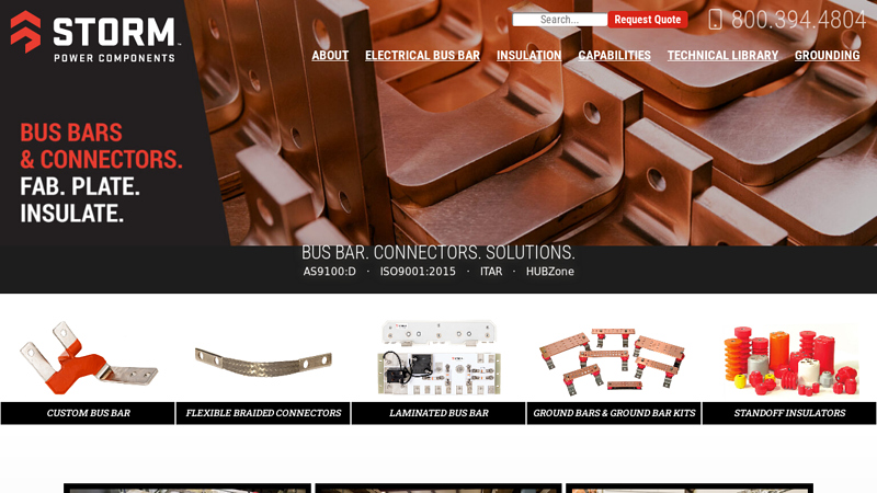Storm Power Components: Bus Bar Manufacturer