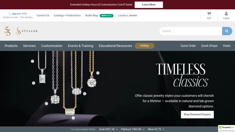 Stuller: Fine Jewelry Manufacturer