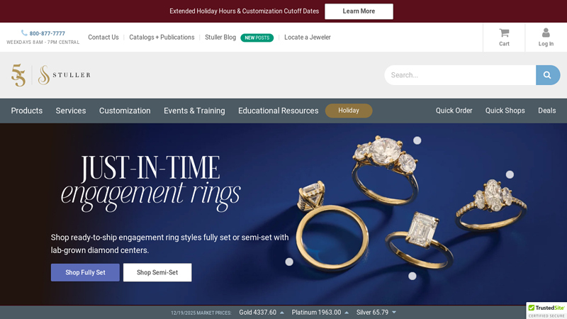 Stuller: Fine Jewelry Manufacturer