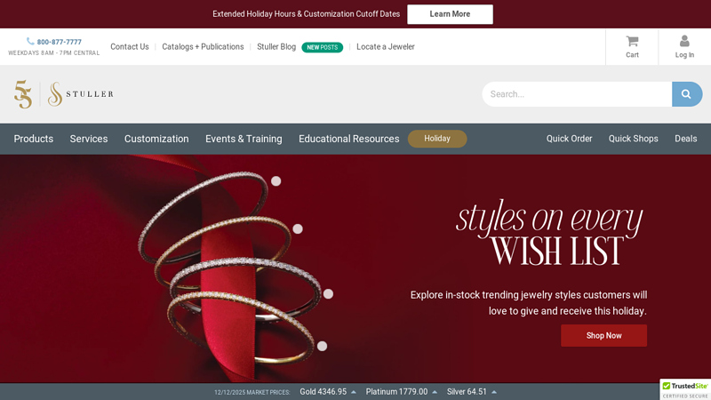 Stuller: Fine Jewelry Manufacturer