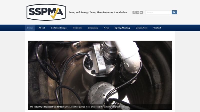 Sump and Sewage Pumps Manufacturers Association