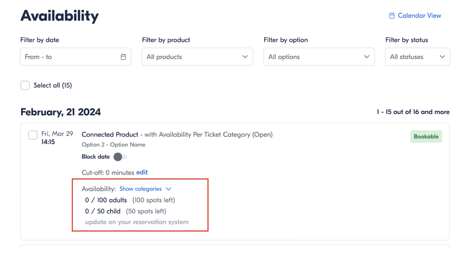 Supplier API