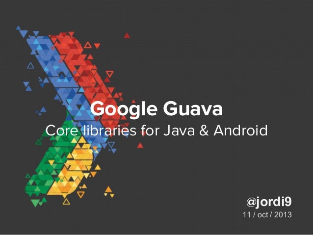 Supplier (Guava: Google Core Libraries for Java 25.0