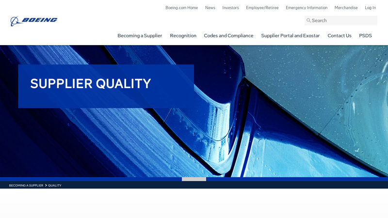 Supplier Quality