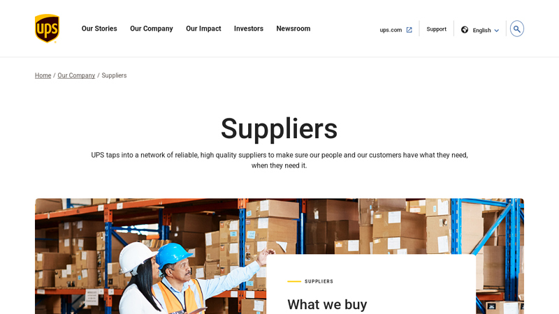 Suppliers