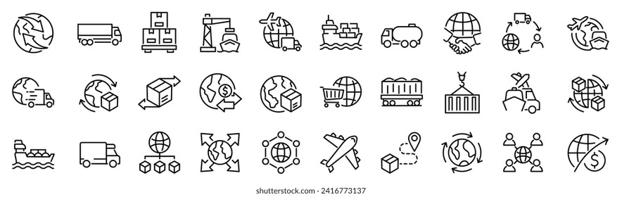 Suppliers Icons royalty