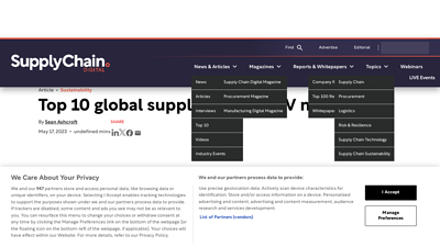 Top 10 global suppliers to the EV market | Supply Chain Magazine