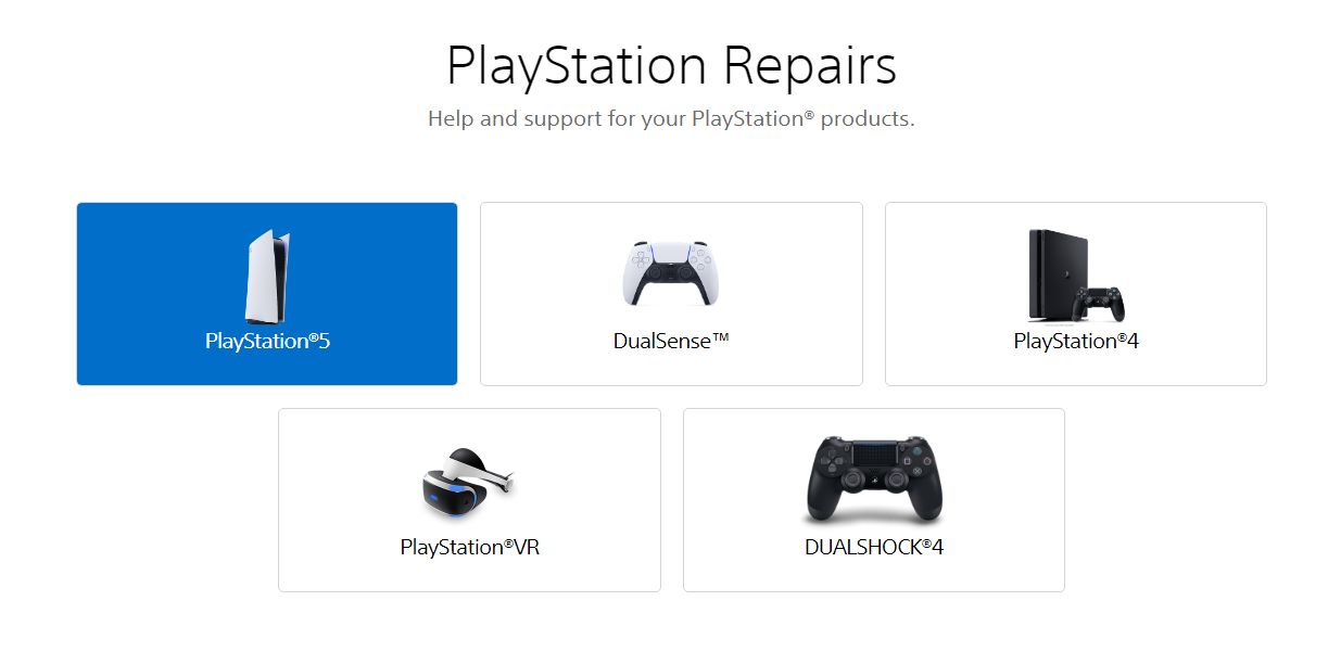Support for Sony products