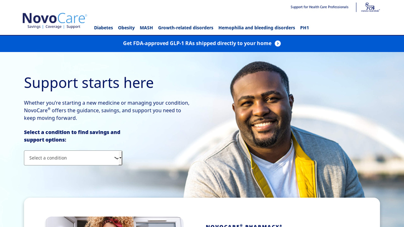 Support Starts Here for Patients Taking Novo Nordisk Medicines ...