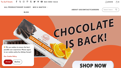 Sweet Candy Company - Buy Candy Online - Bulk Taffy, Chocolate ...