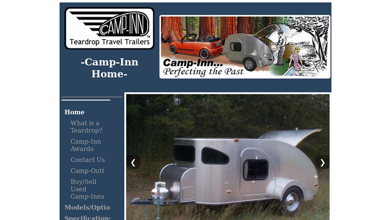 Teardrop Travel Trailers by Camp