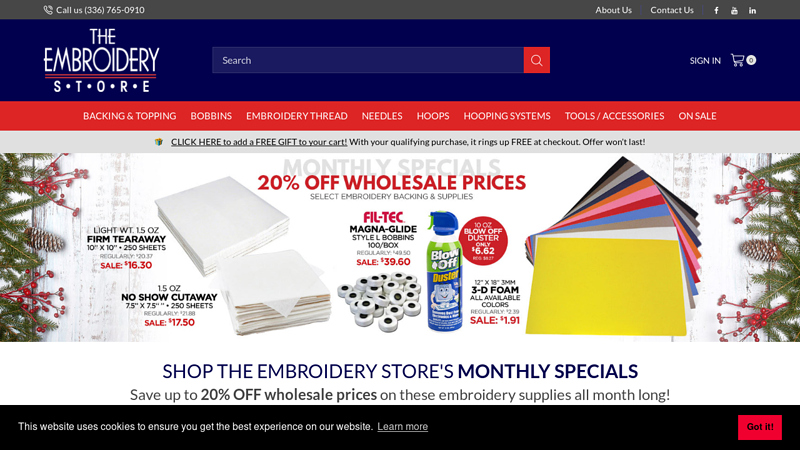 The Embroidery Store