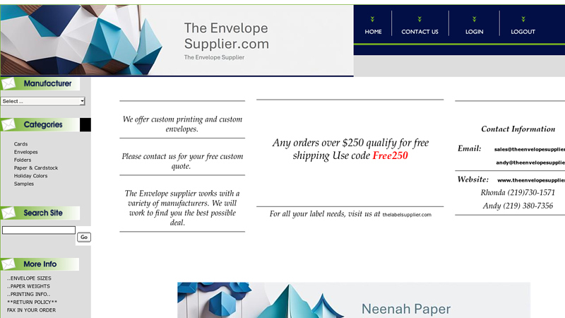 The Envelope Supplier