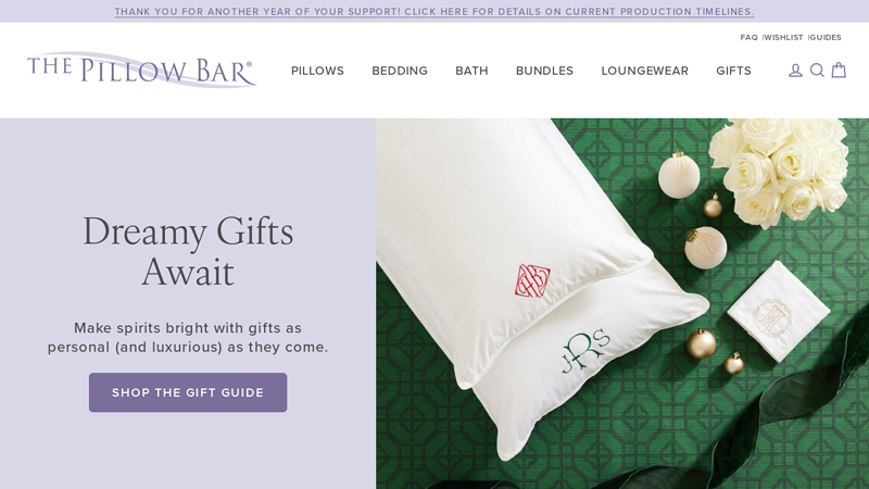 The Pillow Bar