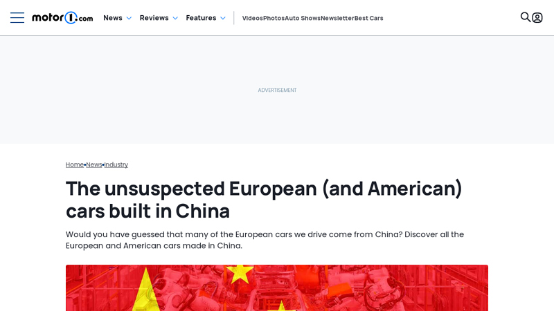 The unsuspected European (and American) cars built in China