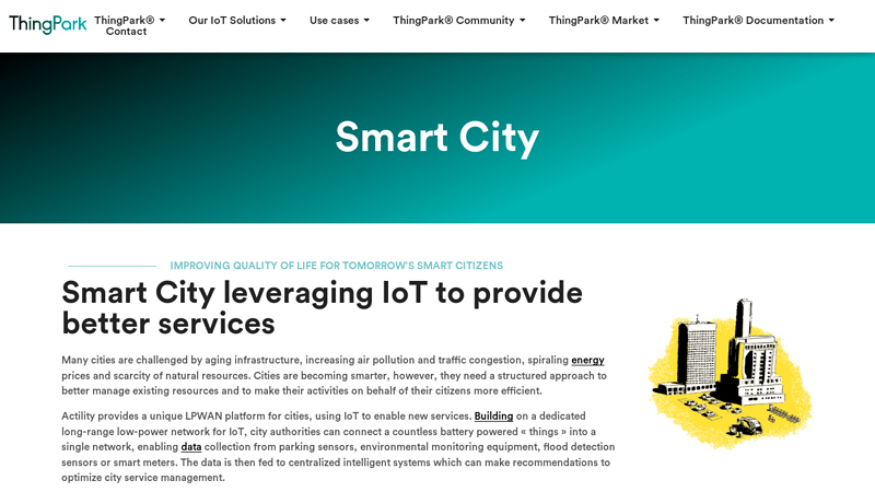 ThingPark for Smart Cities