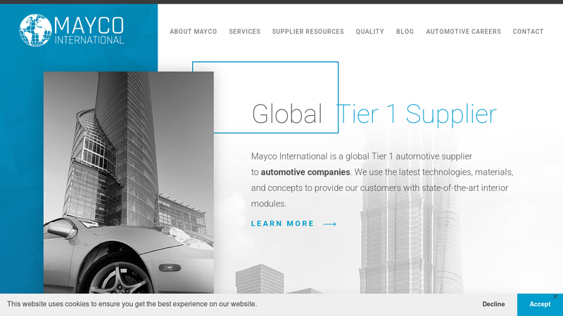 Tier 1 Automotive Supplier Manufacturers
