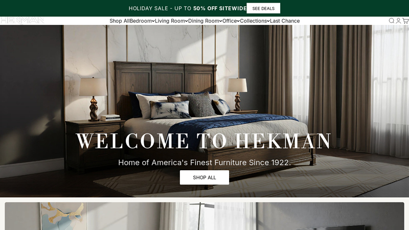 to Hekman Official Web Site