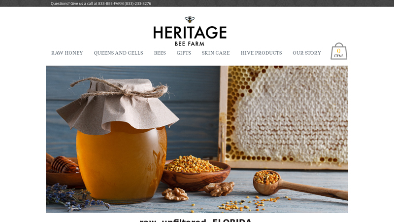 to HERITAGE BEE FARM