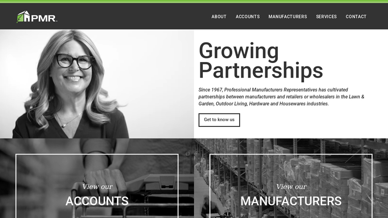 to Professional Manufacturers Representatives