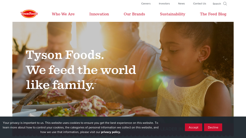 To Tyson Foods