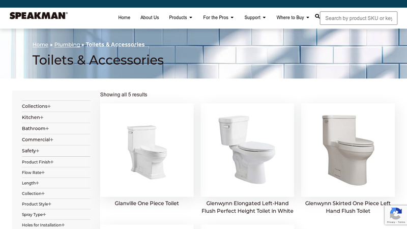 Toilets & Accessories
