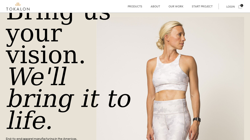 Tokalon Clothing: Leading USA Clothing Manufacturer