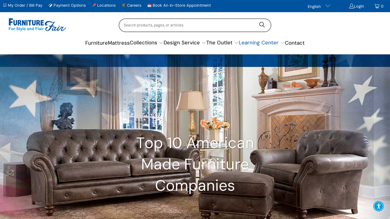 Top 10 American Made Furniture Companies