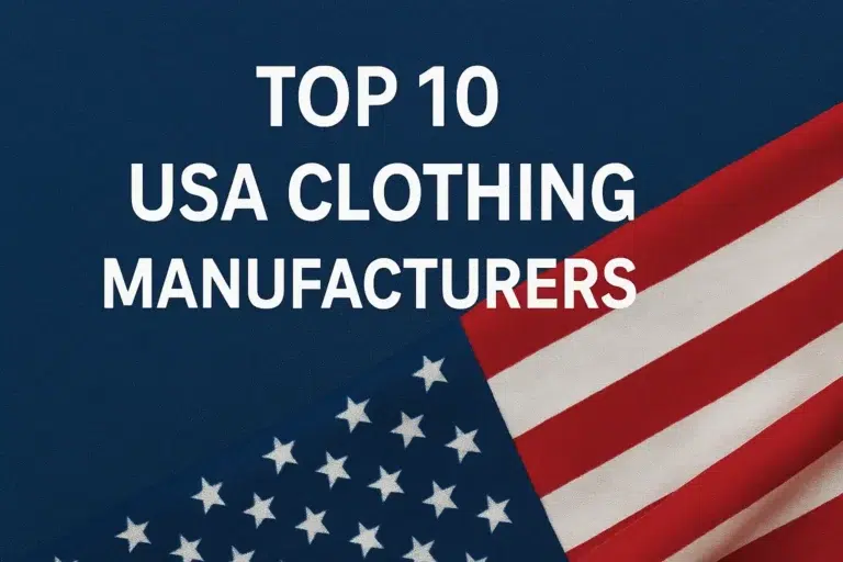 Top 10 USA Clothing Manufacturers in 2025